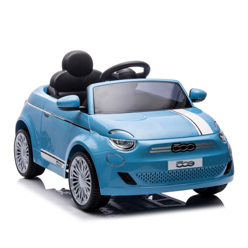 Elektrické autíčko Milly Mally Fiat 500e modré 2