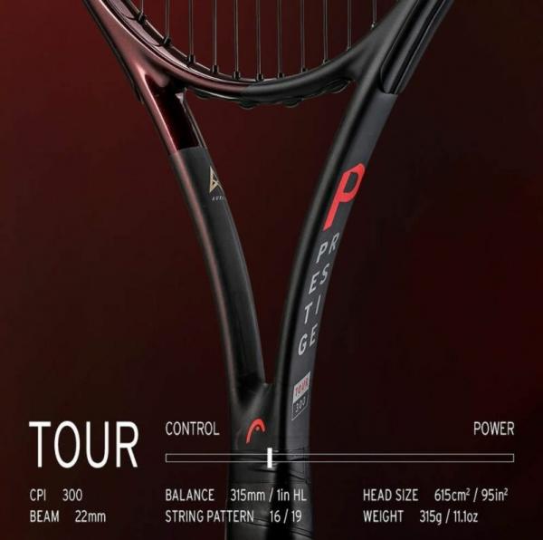 Head Prestige Tour 2021 tenisová raketa, grip G3