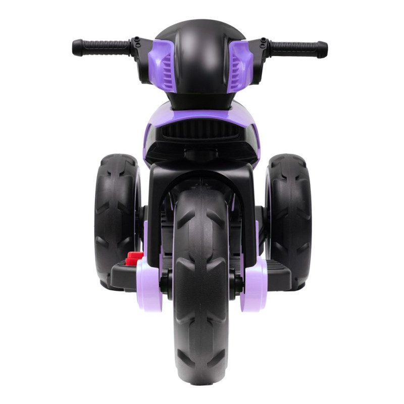 Detská elektrická motorka Baby Mix POLICE fialová 4