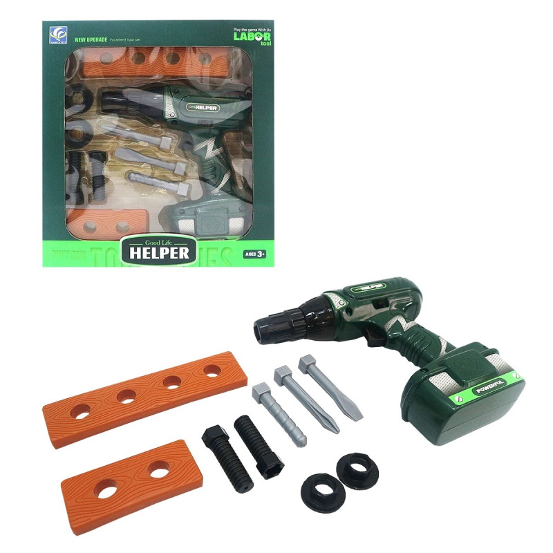 Vŕtačka na batérie s príslušenstvom