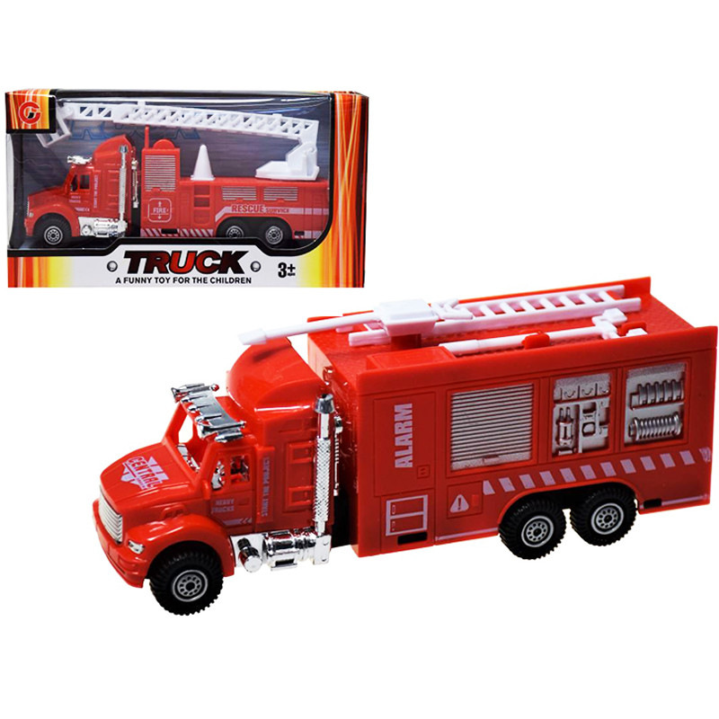 Hasičské auto na zotrvačník