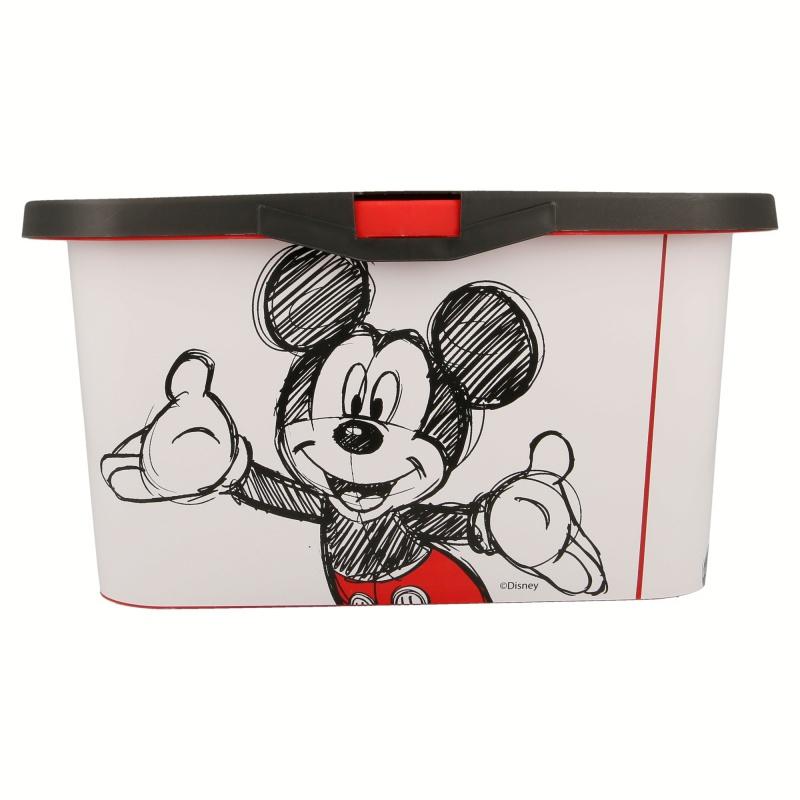 Plastový úložný box MICKEY MOUSE 13L, 02645