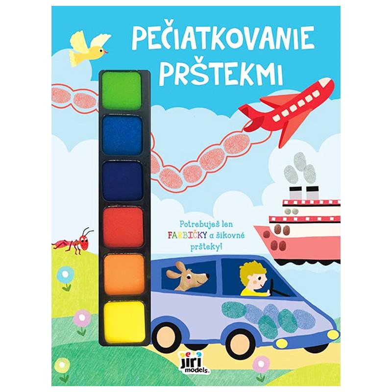 Pečiatkovanie prstíkmi Auto