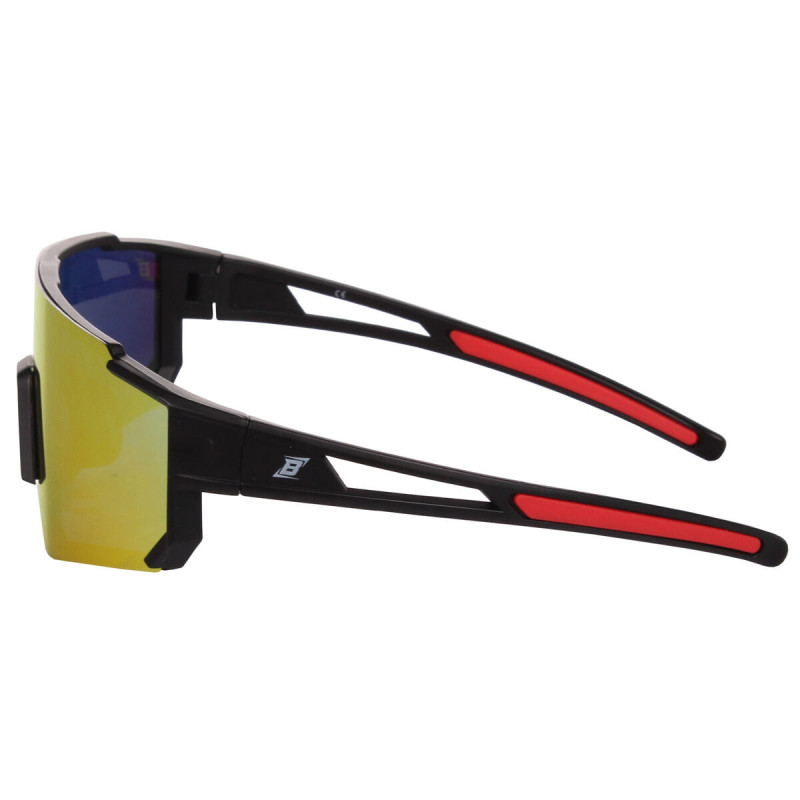 BG25 Polarized športové okuliare čierna-červená 3