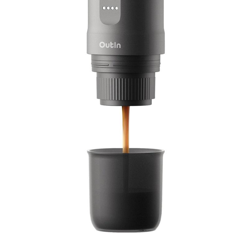 Outin Nano Portable Espresso Machine – Space Grey 2