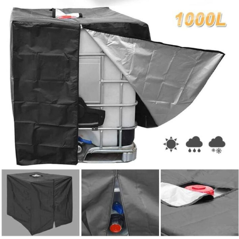 Tank Cover Zipper ochranný kryt na IBC nádrž 1000 l 2