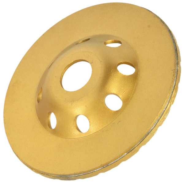 Brúsny diamantový kotúč 125 mm TURBO, bez závitu, na betón, HEIDMAN 2