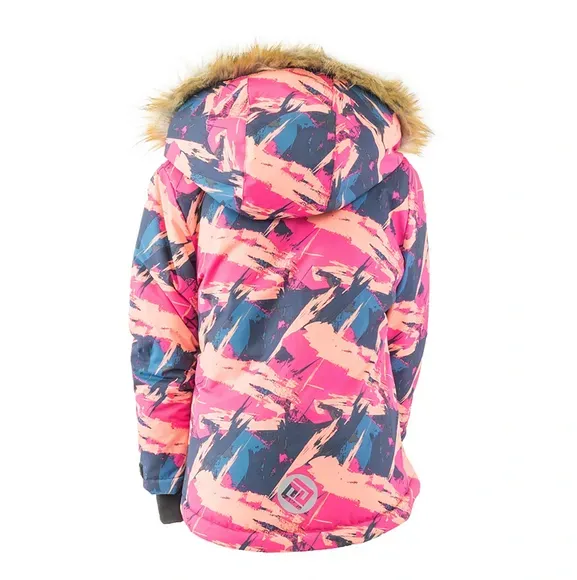 Zimná lyžiarska bunda pre dievčatá, Pidilidi, PD1135, dievča, veľ. 146