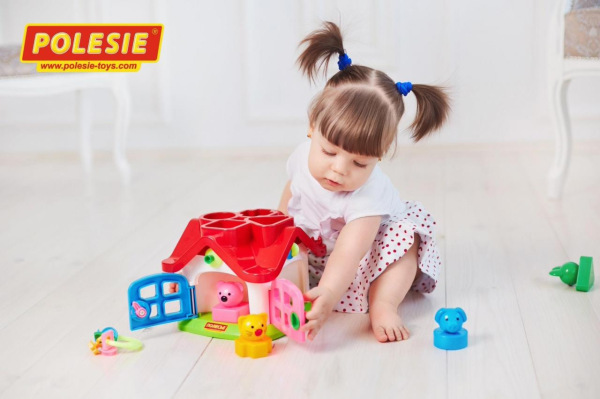 Vkladačka domček smejko 3