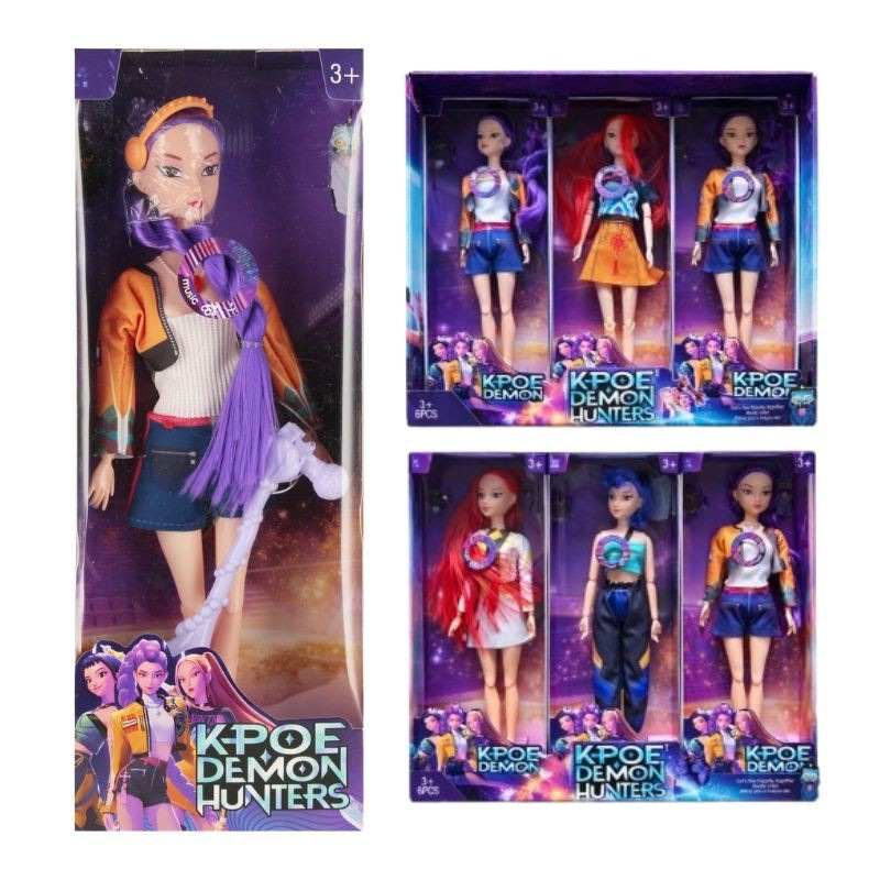 Bábika K-Pop Demon Hunters s efektmi