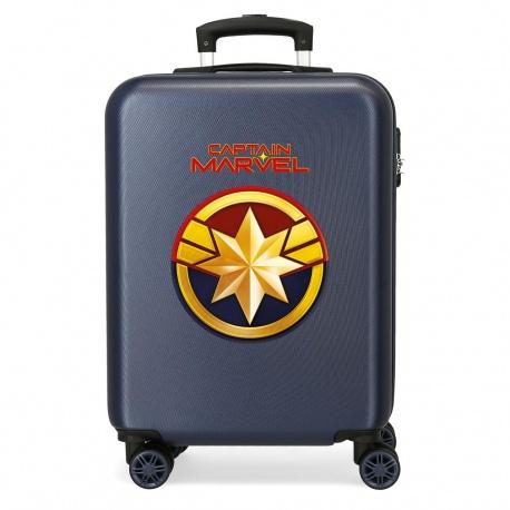 JOUMMA BAGS Detský ABS cestovný kufor AVENGERS Capitan Marvel, 55x38x20cm, 34L, 2471762