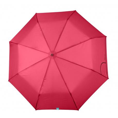 PERLETTI Dámsky skladací dáždnik COLORINO / žiarivá červená, 26292
