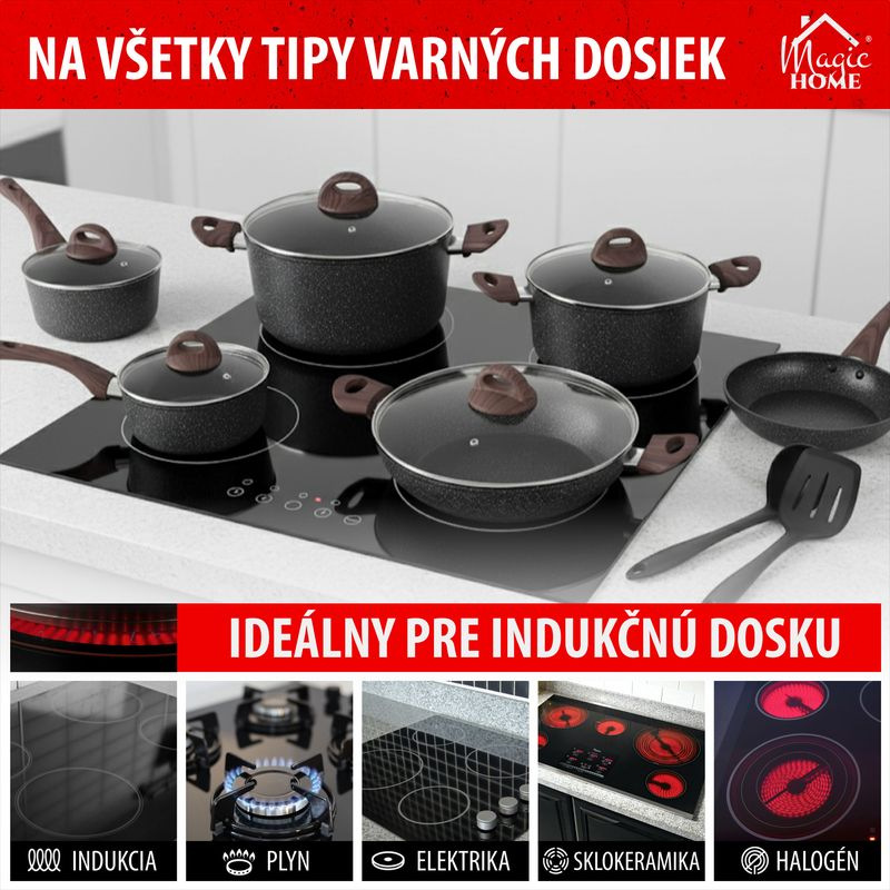 Sada riadu MagicHome Black Marble Line, 13 dielna 4