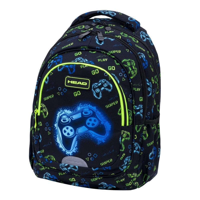 Školský batoh pre prvý stupeň Head GO PLAYING NEON, AB330, 502025041 2