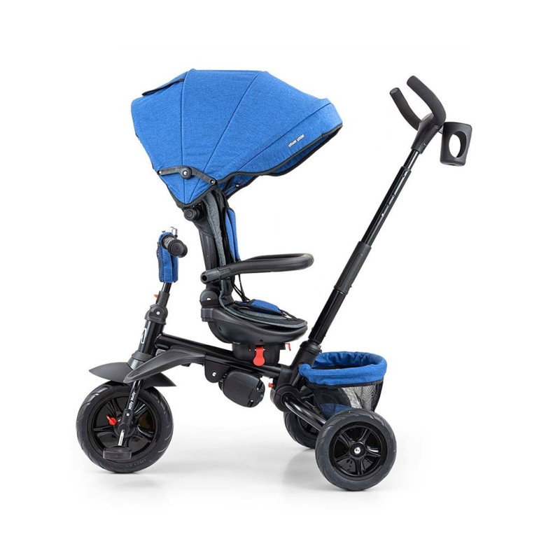 Detská trojkolka 6v1 Milly Mally Stanley navy-black 1