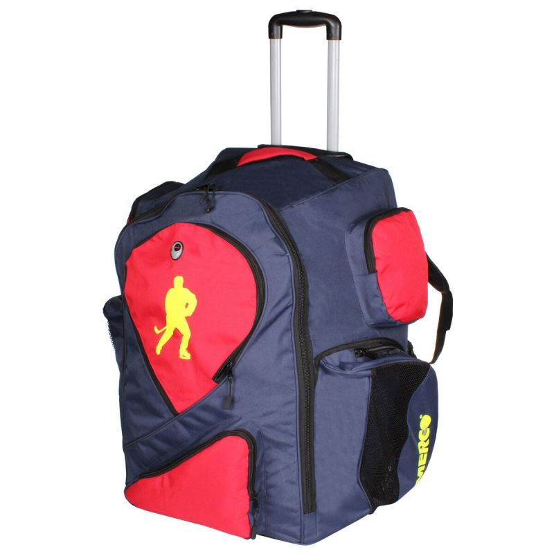 Hockey League cestovný batoh na kolieskach navy-červená