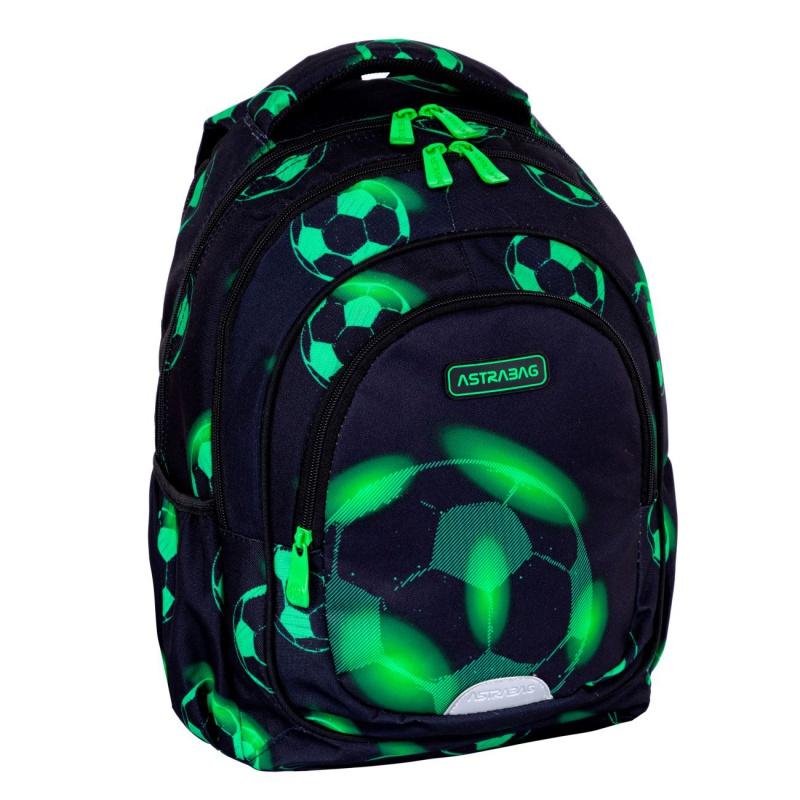 Školský batoh pre prvý stupeň AstraBAG NEON FOOTBALL, AB330, 502024101 2