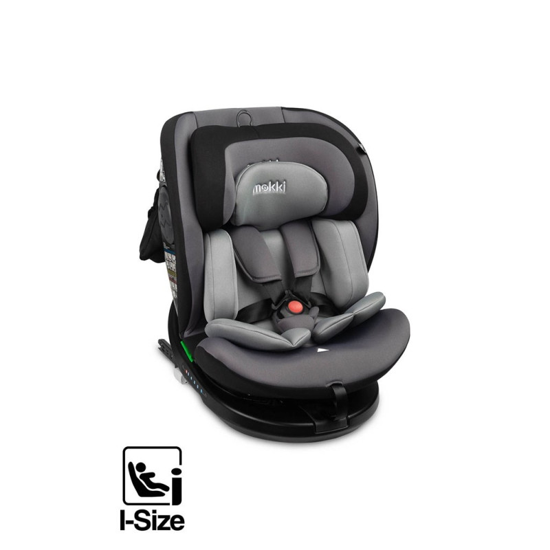 Autosedačka CARETERO MOKKI I-SIZE grey 2
