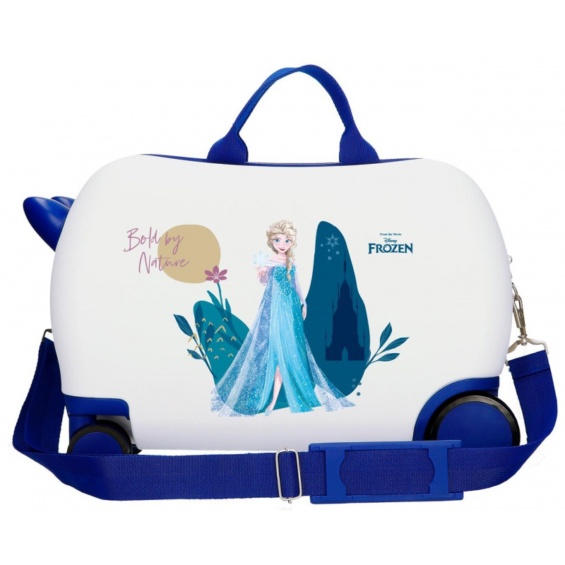 Detský cestovný kufor / odrážadlo Disney Frozen "Nature Is Magical", 25L, 4011024 2