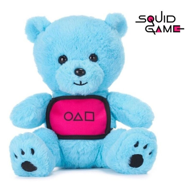 Squid Game plyšový medveď so zipsom