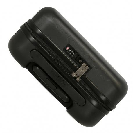 JOUMMA BAGS Sada ABS cestovných kufrov 70cm/55cm PEPE JEANS HIGHLIGHT Negro, 7689521