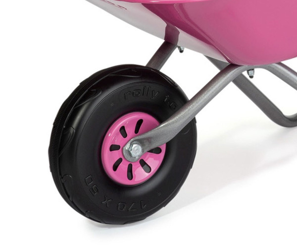 Detský záhradný fúrik kovový Milly Mally Rolly Toys ružový 2