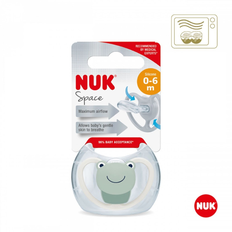 Cumlík Space NUK 0-6m fox 0-6 m 2