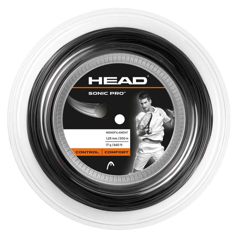 Head Sonic Pro tenisový výplet 200 m, 1,30mm, čierna
