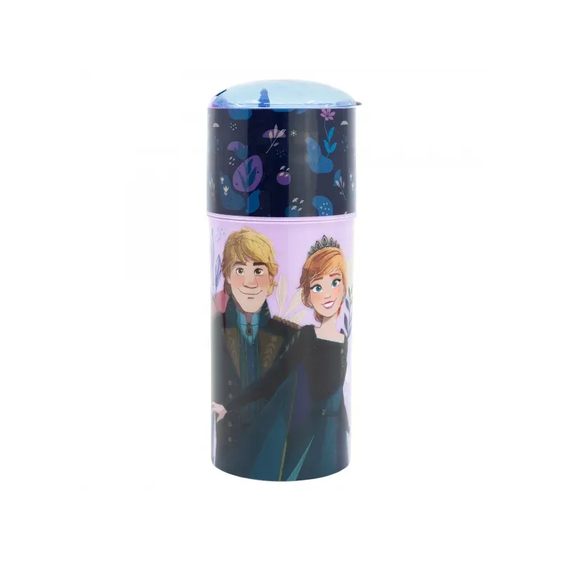 Plastová fľaša s výsuvnou slamkou DISNEY FROZEN, 350ml, 74251