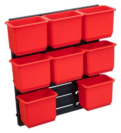 Boxy QBRICK® Organizer náhradný, ONE200, Organizer XL, TWO 9 dielna sada, na stenu