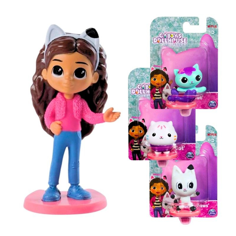 Gabbys Dollhouse figúrky - 4 druhy