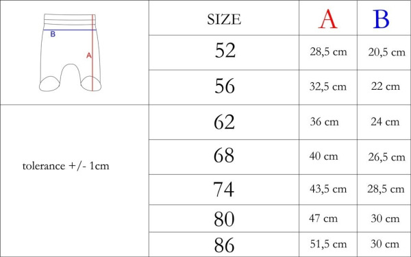 Dojčenské bavlnené polodupačky Nicol Viki 80 (9-12m) 2