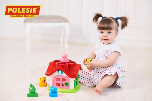 Vkladačka domček smejko 2