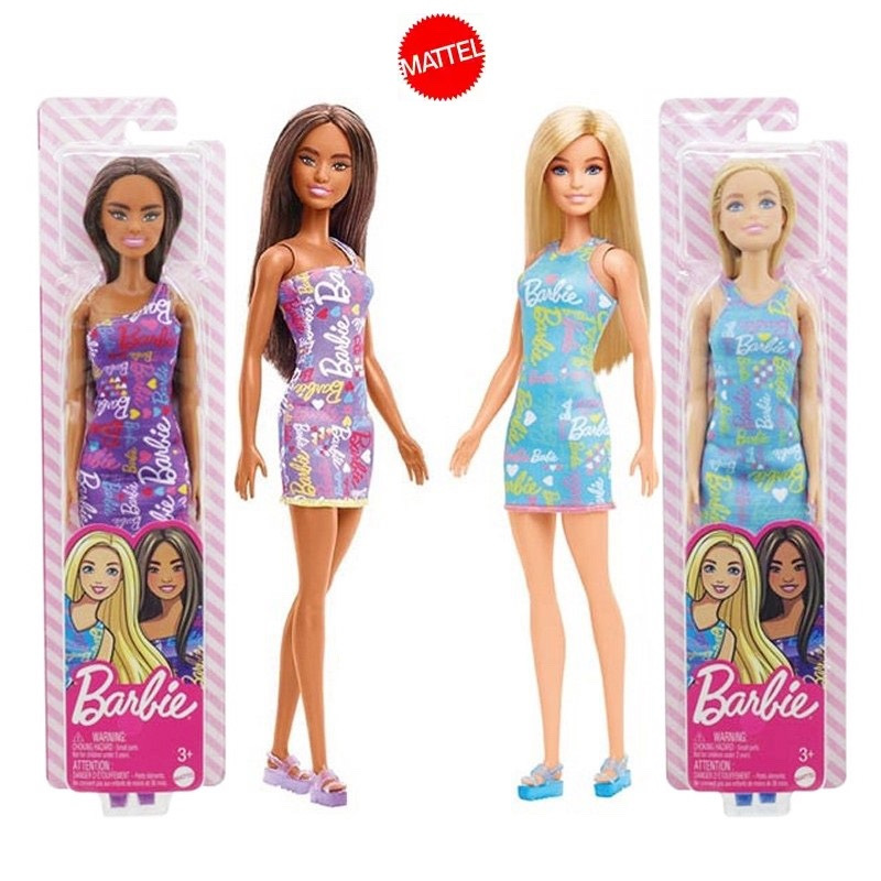 Barbie bábika v letných šatách – 2 rôzne variant