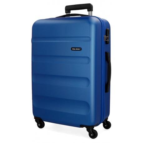JOUMMA BAGS ABS kufor ROLL ROAD FLEX Blue / Modrý, 65x46x23cm, 56L, 5849263 (medium)