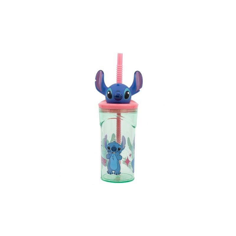 Plastový 3D pohár s figúrkou Lilo & Stitch, 360ml, 74869