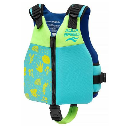 Aqua-Speed Safe Splash plavecká vesta modrá