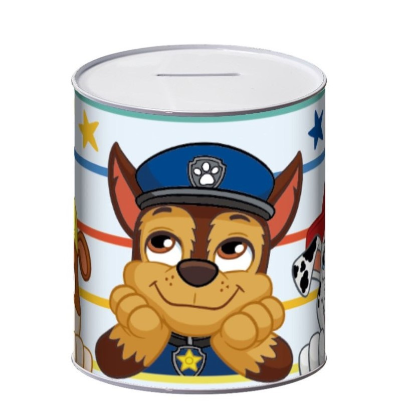 Plechová pokladnička PAW PATROL, PW15606