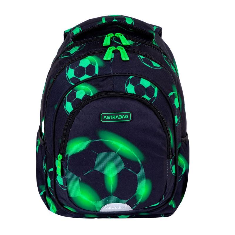 Školský batoh pre prvý stupeň AstraBAG NEON FOOTBALL, AB330, 502024101 1