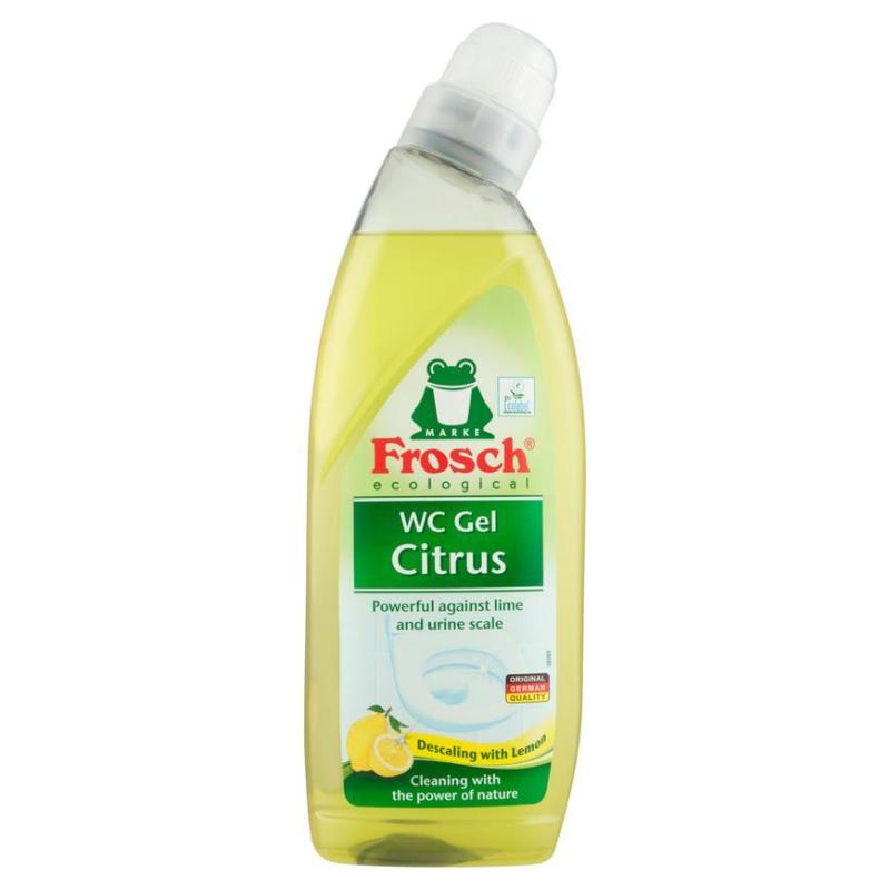 WC gél Frosch, citrus, 750 ml