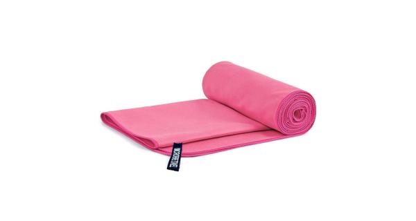 Merco Microfibre rýchloschnúci uterák 76 x 152 cm svetlo ružová