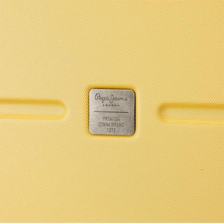 JOUMMA BAGS ABS kozmetický kufrík PEPE JEANS HIGHLIGHT Ochre, 21x29x15cm, 9L, 7683923