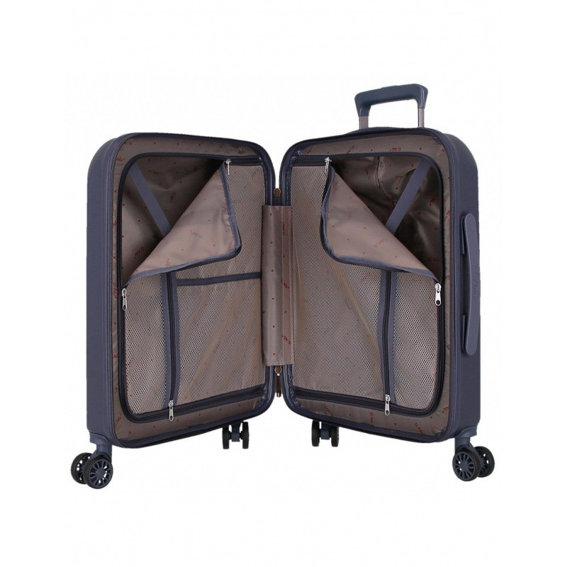 EL POTRO Vera Navy Blue, ABS Cestovný kufor 55x40x20cm, 37L, 5338722 (small) 4