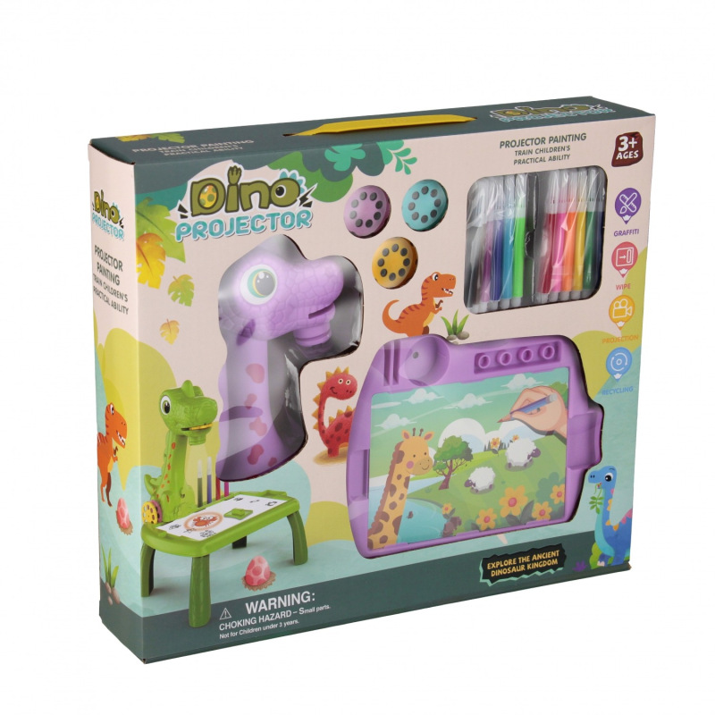 Dino kresliaci projektor s príslušenstvom 3