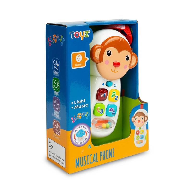 Detská vzdelávacia hračka Toyz opica telefón