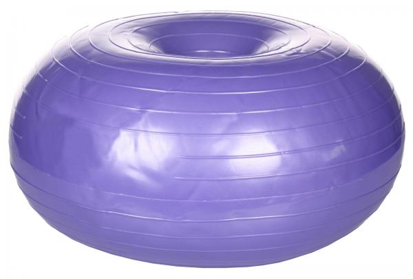 Merco Donut Yoga Ball gymnastická lopta fialová