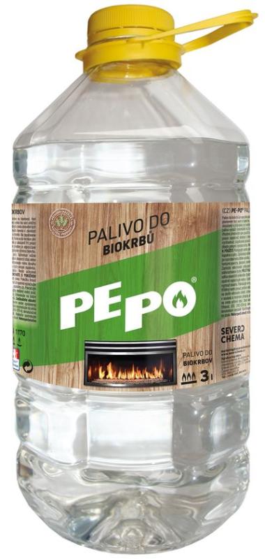 Palivo PE-PO® do biokrbu 3000 ml, biopalivo, biolieh, bioalkohol do krbu