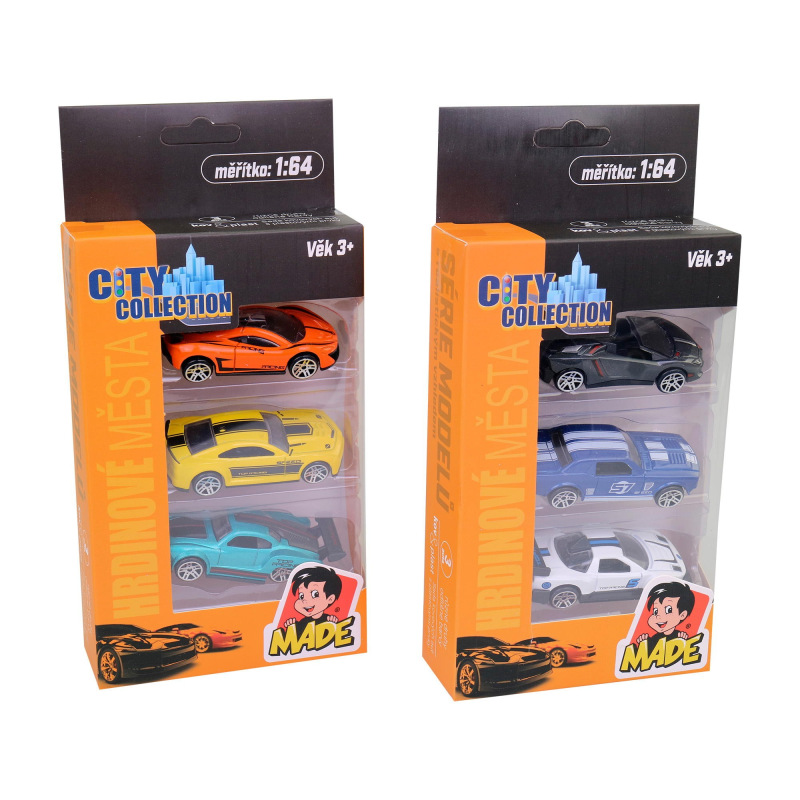 Sada Autá kovové 2