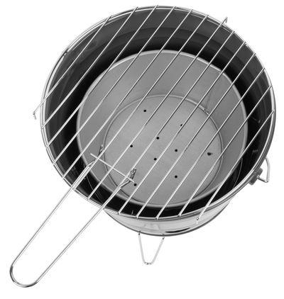 Gril Strend Pro Finch, BBQ, vedierko, kovový, na drevené uhlie, 270x220 mm