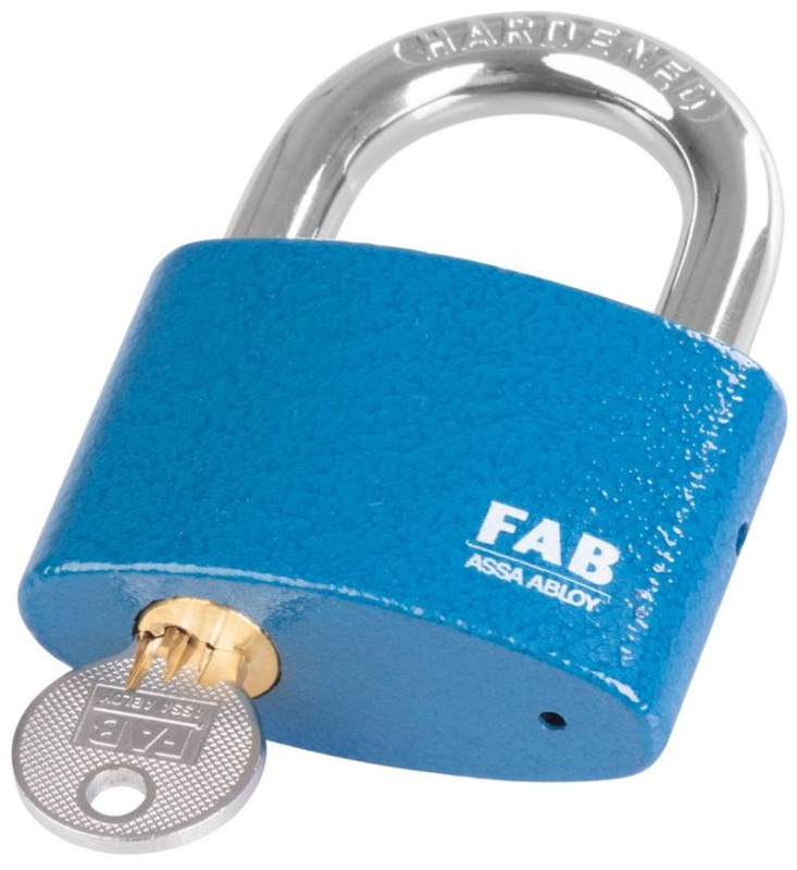 Zámok FAB 30H/63 mm, visiaci, 3 kľúče, Hardened 2